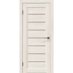 Межкомнатная дверь RM016 (экошпон «белый дуб» / стекло бронзовое)